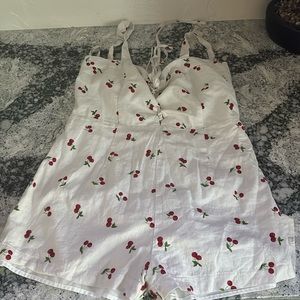 Cherry Romper